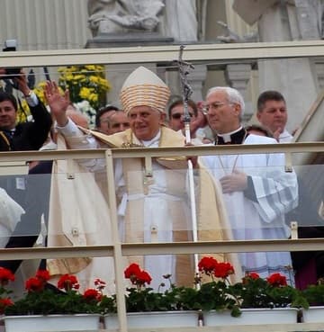 Pope Benedict XVI at Częstochowa on May 26, 2006.