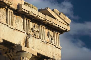 West metopes of the Parthenon.