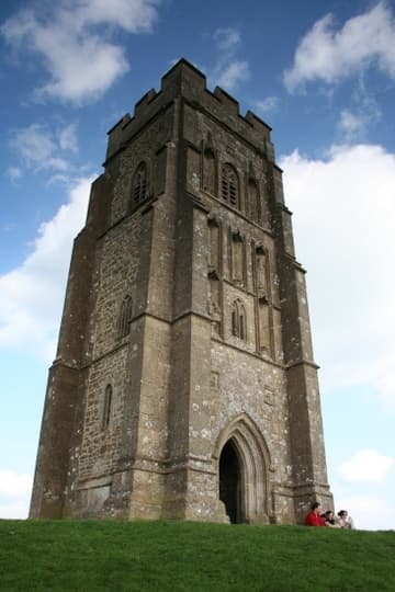 St Michael's Tower is all that remains of an important monastery.