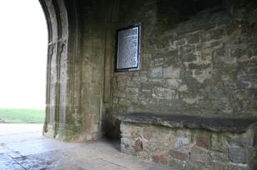 Inside St Michael's Tower.