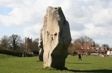 The Barber-Surgeon stone in the southwest sector of Avebury Henge, c.2600-2400 BC.