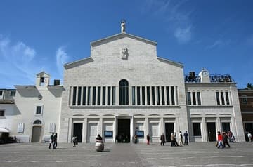 Church of Santa Maria della Grazie, containing Padre Pio's tomb and cell.