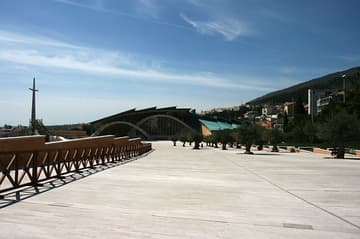 The Padre Pio Pilgrimage Church, built in 2004 to a unique modern design.