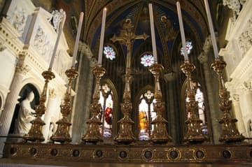 Candles of the High Altar.