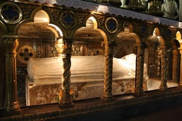 Tomb of St. Catherine of Siena.