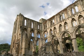 South transept and presbytery, rebuilt in the 1220s.