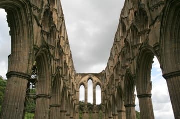 Interior view of the presbytery, looking east.