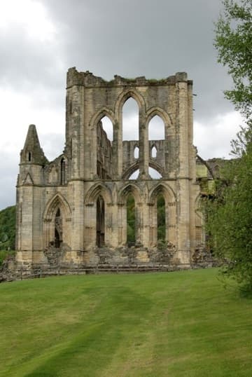 East end of the abbey church.