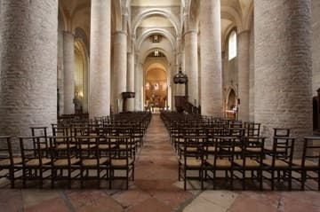 Nave looking east.