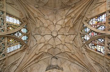 Lierne vault of the south porch.