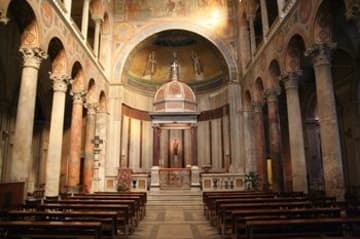 Interior of the Church of St. Agnes.