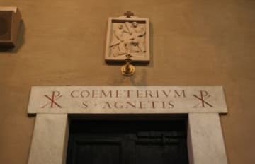 Entrance to the catacombs.