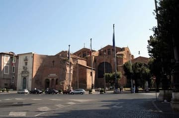 Santa Maria degli Angeli, Rome, Italy.