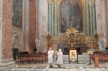 Santa Maria degli Angeli, Rome, Italy.
