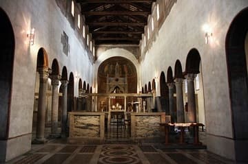 Nave looking east.