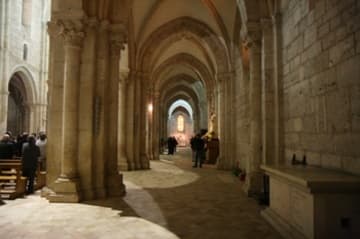 South aisle of the church.