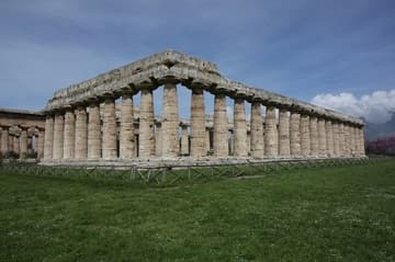 Temple of Hera at Paestum (550 BC).