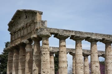 Closer look at the Temple of Ceres/Athena.
