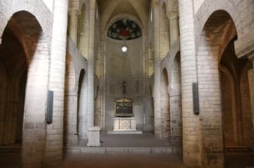 Nave looking east.