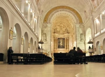 Interior of the Basilica of Fatima.