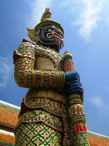 Temple guardian.