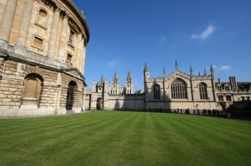 View of All Souls College across Radcliffe Square.