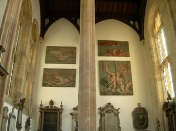 Antechapel of All Souls College Chapel.