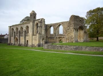 The Lady Chapel (1189) at the west end of the monastic church.