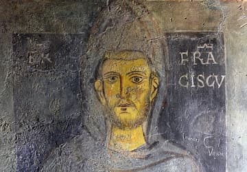 A magnificent portrait of St. Francis of Assisi, painted during his lifetime.