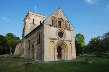 View of the magnificent west front from the northwest.