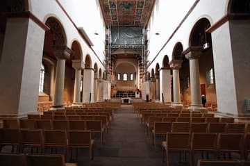 Nave looking west.