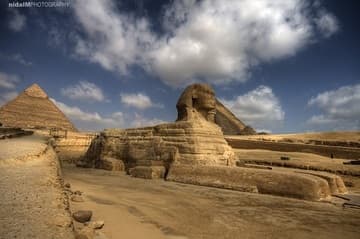 Side view of the mysterious Sphinx.