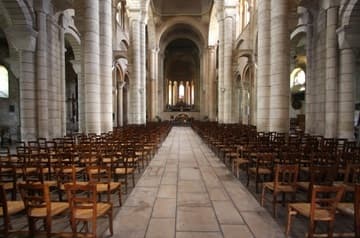 Nave looking east.