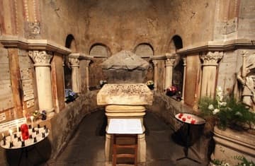 Tomb of Queen St. Radegonde.