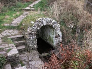 St. Non's Well in St Davids, Wales.