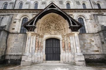 Gothic north portal (early 13th century).