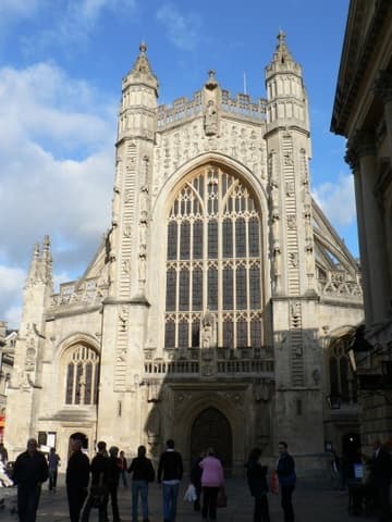 West facade.