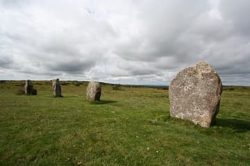 Standing stones of the northern circle.