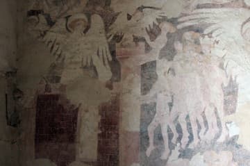 The righteous are welcomed into the Kingdom of Heaven by angels.