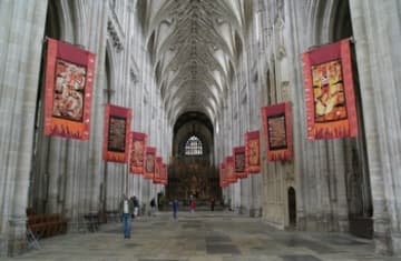 Nave looking east.