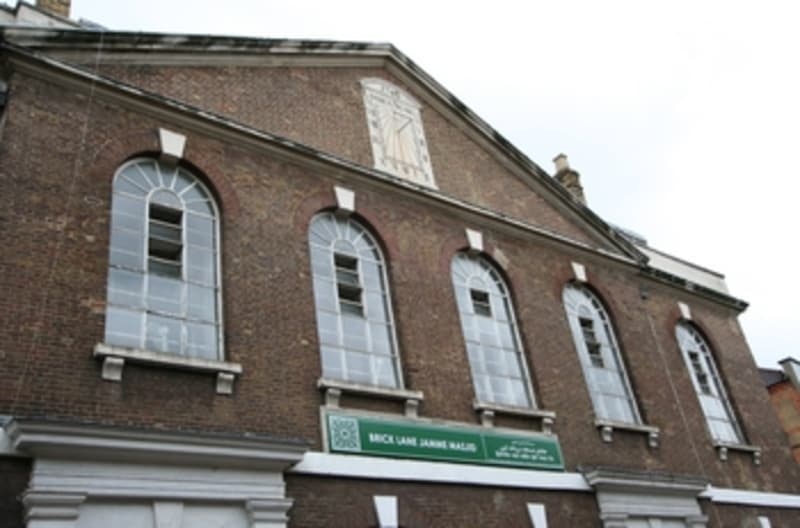 The London Jamme Masjid has a remarkably diverse religious history.