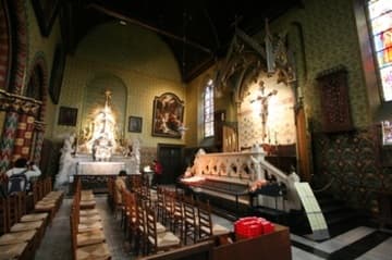 Chapel containing the reliquary.