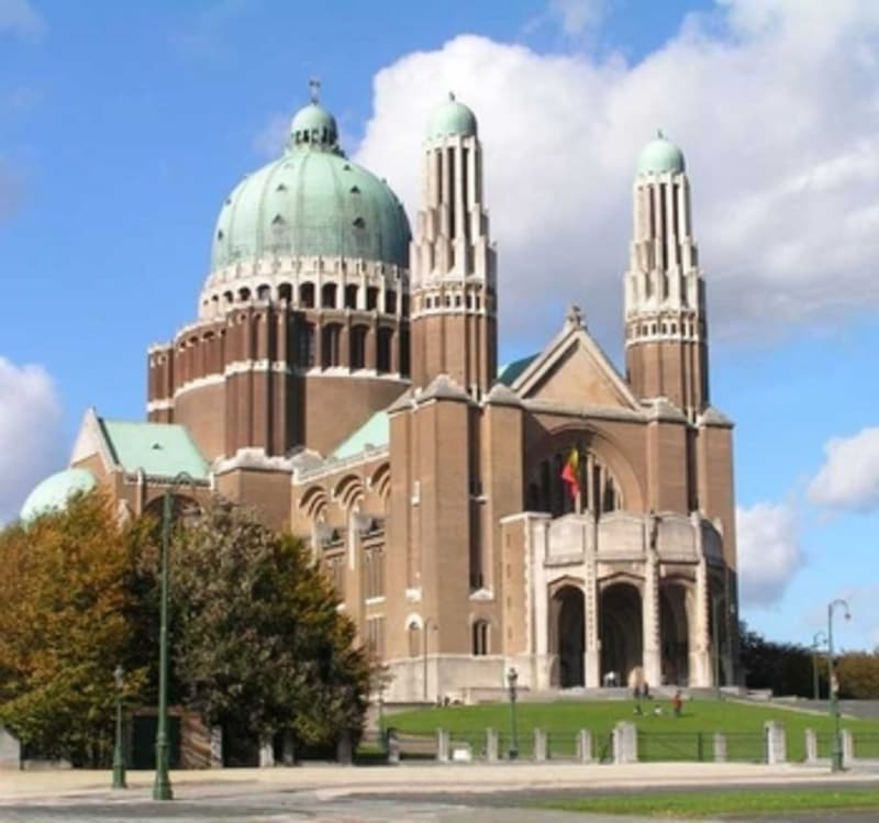 The Art Deco Basilica of Koekelberg in Brussels.