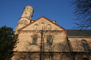 View of Westwerk and tower from the south.