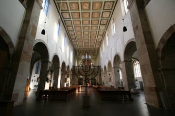 Nave (c.970 AD) looking east.