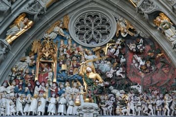 The 15th-century Last Judgment Portal.