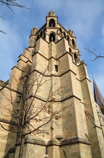 West tower.