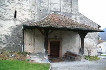 Entrance to the Schlosskirche.