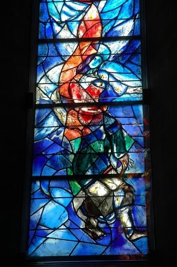 The Jacob window by Marc Chagall.