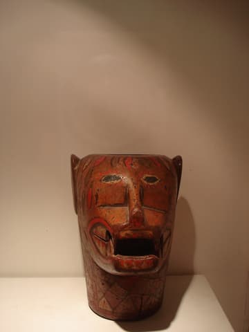 Inca vessel.